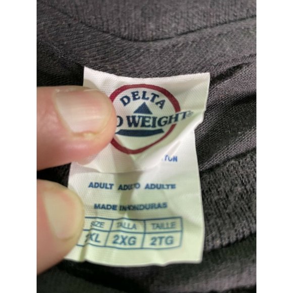 VTG ROCK WILL NEVER DIE  POPEYES CYCLE SHIRT - Picture 3 of 8